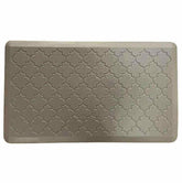Silver Colour of Trellis Embossed Foam Kitchen Mat